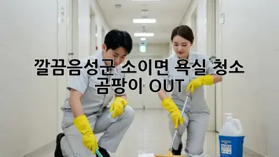 깔끔✨음성군 소이면 욕실 청소🧼 곰팡이 OUT!